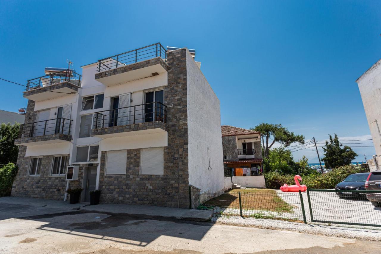 Halkidiki Beach Apartments 2 Nea Kalikratia Vergia Beach Nea Kallikrateia المظهر الخارجي الصورة